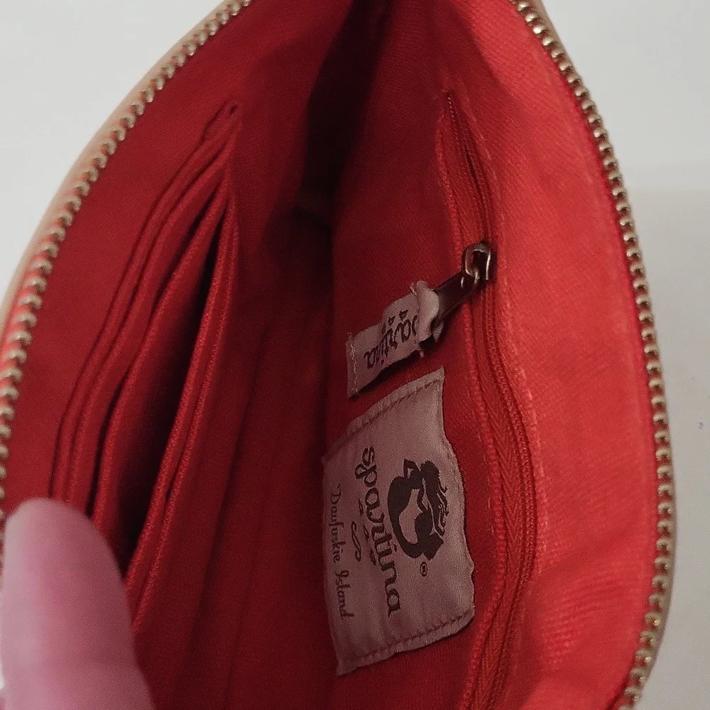 Spartina 449 Outer Banks Map Wristlet - Blue and Tan - Picture 4 of 7